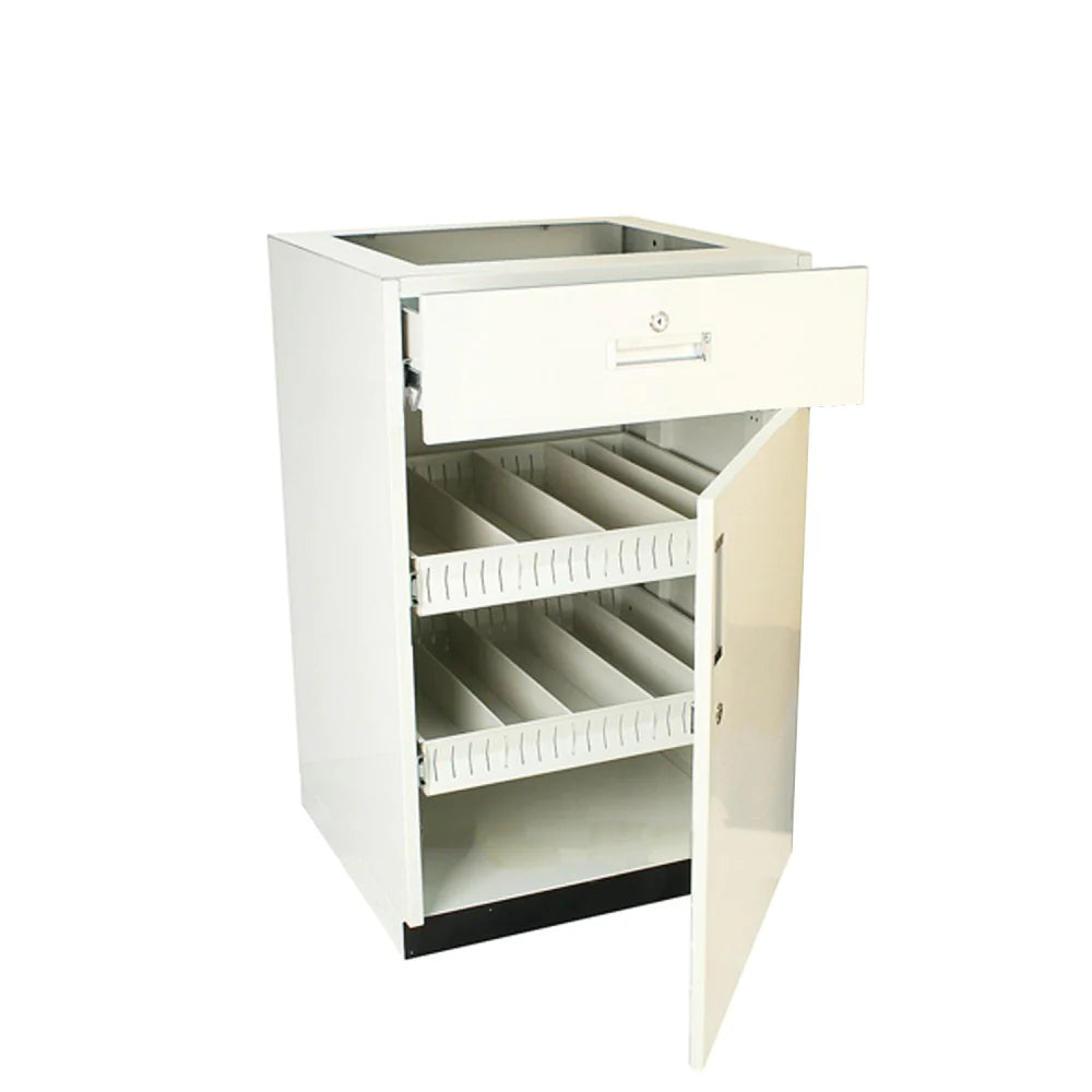 PHARMACY FIXTURE METAL UNDERCOUNTER NARCOTIC UNIT