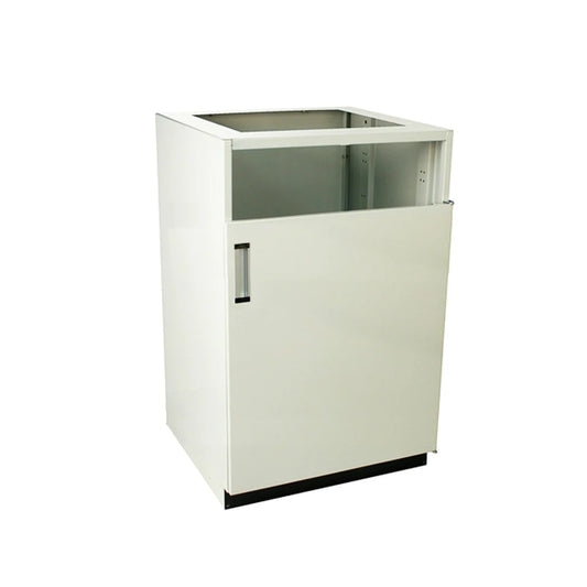 PHARMACY FIXTURE METAL UNDERCOUNTER TRASH UNIT